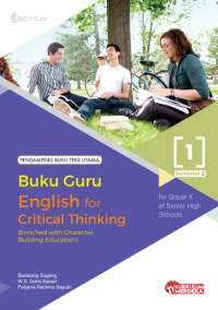 Image of English for critical thinking 1