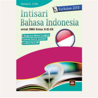 Image of Intisari bahasa indonesia